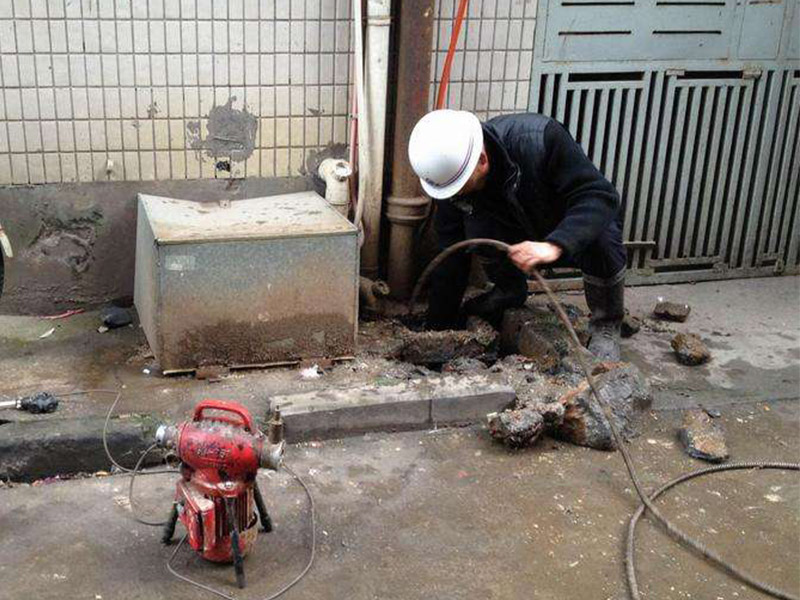 青山疏通下水道-洗菜池疏通